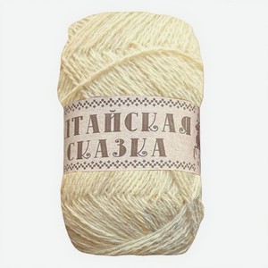 Пряжа Алтайская сказка белая, 200 г