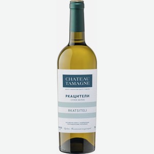 Вино Chateau Tamagne Ркацители белое сухое, 0.75л