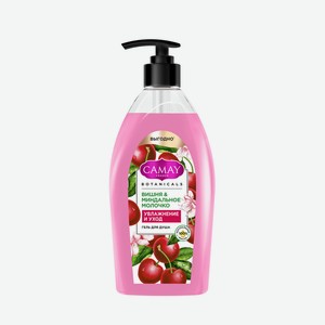 Гель для душа Camay Ботанический (Botanicals) Вишня и миндальное молочко 750 мл