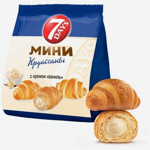 Мини-круассаны 7 Дэйс (7 Days) Ваниль 123 г