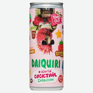 Коктейль Time out Дайкири 7,2%, 0,25 л