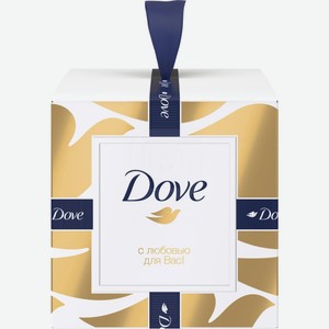 Подарочный набор Дав (Dove) С любовью для Вас: крем-мыло 135 г, крем для рук 50 мл