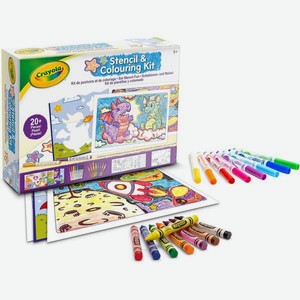 Набор для раскрашивания Crayola с трафаретами