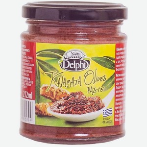 Паста из оливок Delphi Каламата, 190г, 190 г