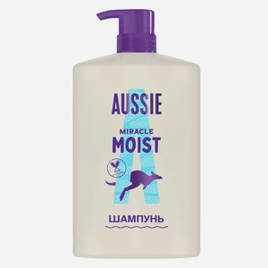 Шампунь Aussie Miracle Moist, 1л