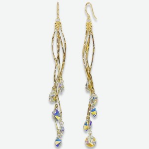 AMANTE CRYSTAL Серьги KR SOFI AB, Золотой