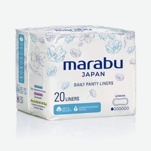 Ежедневные прокладки Marabu 15.5 см 20 шт