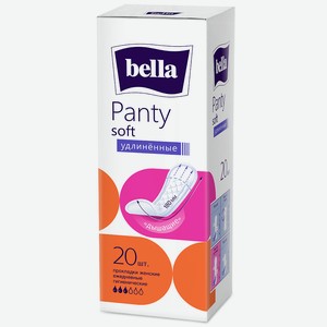 BELLA Прокладки ежедневные Panty Soft удлиненные, 20 шт.