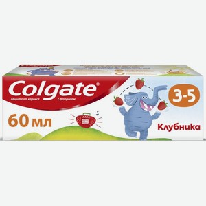 Зубная паста Colgate Kids 3-5 с фторидом 60мл, 60 мл