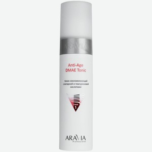 Тоник для лица Аравия Профессионал (Aravia Professional) Anti-Age с янтарной и гиалуроновой кислотами 250 мл