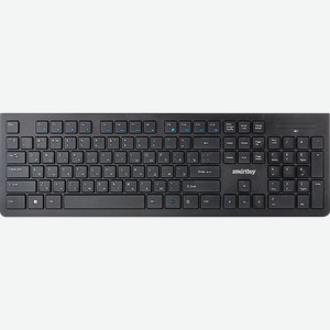 Клавиатура беспроводная SMARTBUY 206, SBK-206AG-K, мультимедийная, 1 шт