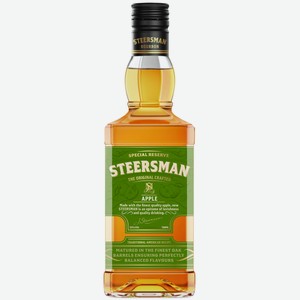 Коктейль Steersman Apple Напиток висковый со вкусом яблока, 0.7л
