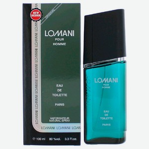LOMANI Мужская туалетная вода Pour Homme, 100 мл