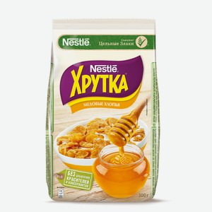 Хлопья кукурузные Хрутка медовые 270 г дизайн упаковки в ассортименте