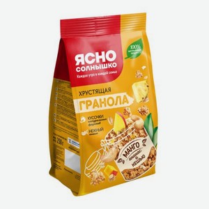 Гранола Ясно Солнышко Манго ананас и кешью 250 г