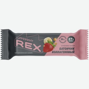 Батончик ПротеинРекс (ProteinRex) глазированный Клубника банан 45 г