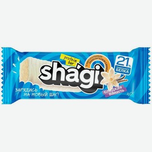 Батончик протеиновый Шаги (Shagi) (Protein Bar) ваниль 40 г