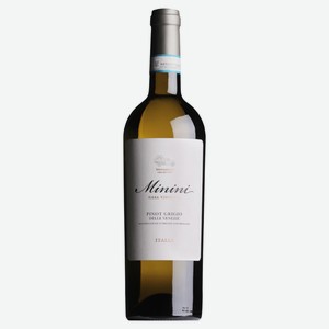 Вино Minini Pinot Grigio белое сухое Италия, 0,75 л