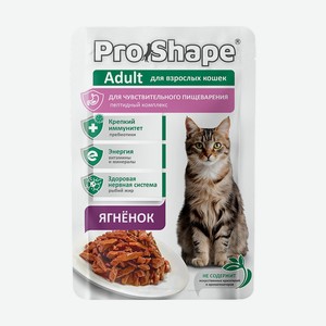 Корм консервированный полнорационный, ProShape, с ягнёнком, 75 г