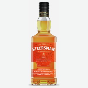 Коктейль Steersman Peach Напиток висковый со вкусом персика, 0.7л