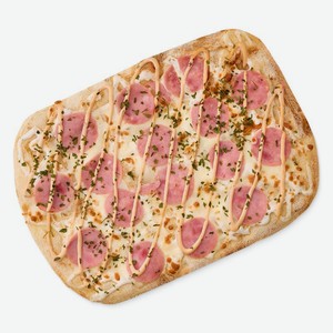 Пицца с ветчиной и грибами, 395 г, 395 г