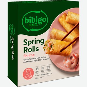 Спринг-роллы Бибиго (Bibigo) с креветками 250 г