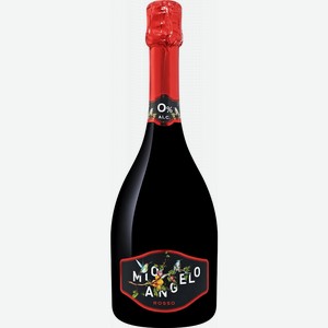 Вино игристое безалкогольное Mio Angelo красное сладкое (Rosso) 0% 0.75 л