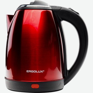 Чайник электрический ERGOLUX нержавеющая сталь, 1.8л, 220-240В, 1600Вт, Арт. 14926