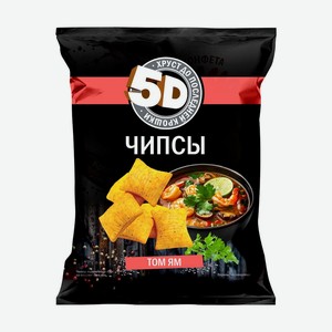 Чипсы пшеничные  ТОМ ЯМ , 5G, 45 г