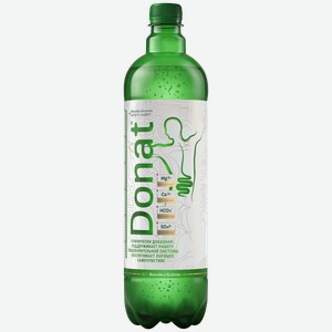 Вода минеральная DONAT MG природная лечебная газированная, 1л