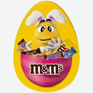 Набор M&M s Пасхальное яйцо 217 г дизайн в ассортименте