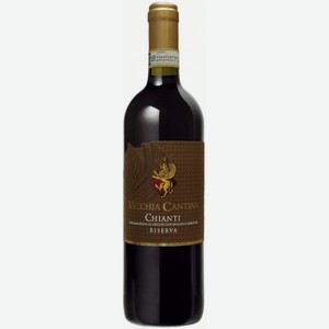 Вино Vecchia Cantina Chianti Riserva красное сухое, 0.75л