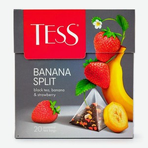 Чай Tess Banana Split черный 20х1.8г, 20 шт