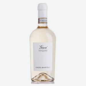Вино Enzo Bartoli Gavi белое сухое Италия, 0,75 л