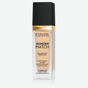 Тональный крем Eveline Wonder Match тон №05 Light Porcelain Польша, 30 мл