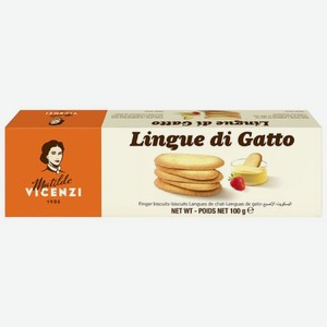 Печенье Vicenzi Язычки, 100г, 100 г