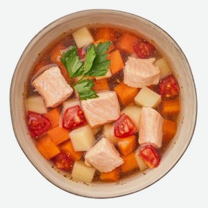 Уха с сёмгой Перекрёсток Select, 300г, 300 г