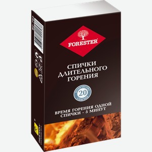 Спички длительного горения FORESTER, Арт. BC-782