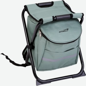 Стул-рюкзак складной ACTIWELL/ECIPPO 35х28х40см, с термосумкой, Арт. OC00579