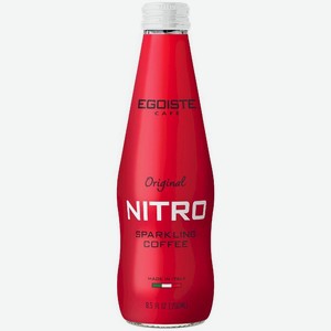 Напиток Egoiste Nitro кофейный газированный 250мл, 250 мл