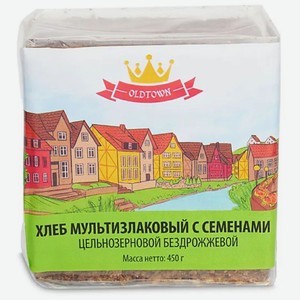 Хлеб Old Town Мультизлаковый с семенами, 450г, 450 г