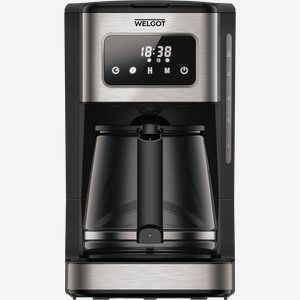 Кофеварка капельная WELGOT с электронным дисплеем, Арт. CM9431B-GS