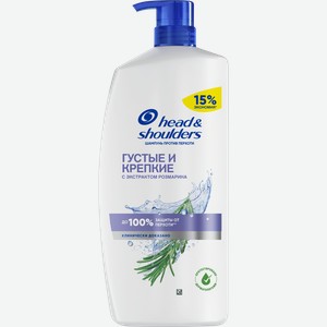Шампунь для волос HEAD&SHOULDERS Густые и крепкие, 800мл
