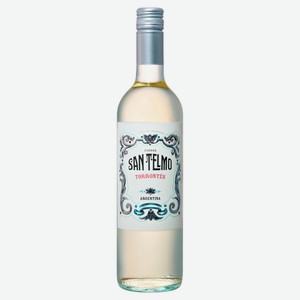 Вино Bodega San Telmo Torrontes белое сухое Аргентина, 0,75 л