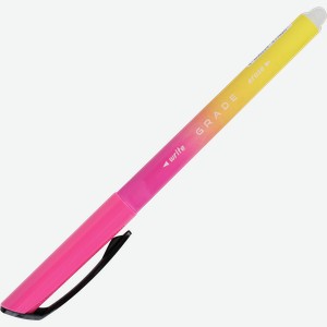 Ручка гелевая BRAUBERG Grade стираемая, синий, soft-touch, узел 0,7мм, линия 0,5мм, Арт. 144208, 1 шт