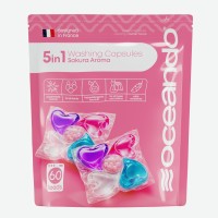 Капсулы для стирки 5 в 1 Oceando, 60 шт