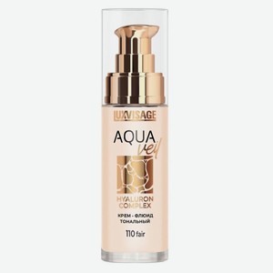 Тональный крем-флюид Luxvisage Aqua Veil Hyaluron Complex тон 110 Fair Беларусь, 30 мл