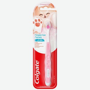 Зубная щётка Colgate Пушистая Лапка 2+ супермягкая детская, 1шт., 1 шт