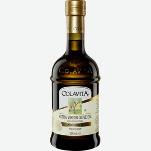 Масло оливковое COLAVITA Mediterranean/Traditional нерафинированное высшее качество, 500 г