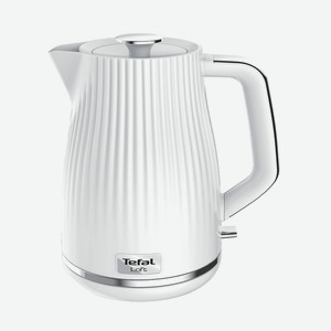 TEFAL Чайник электрический Loft KO250130, 1,7 л, с фильтром от накипи, 2400 Вт, белый